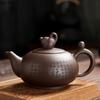 Purple Clay Pot Handmade Teapots Tea Making Utensils Ceramic Teaware Tea Making Tools Afternoon Tea Pot Teas Infuser Craft