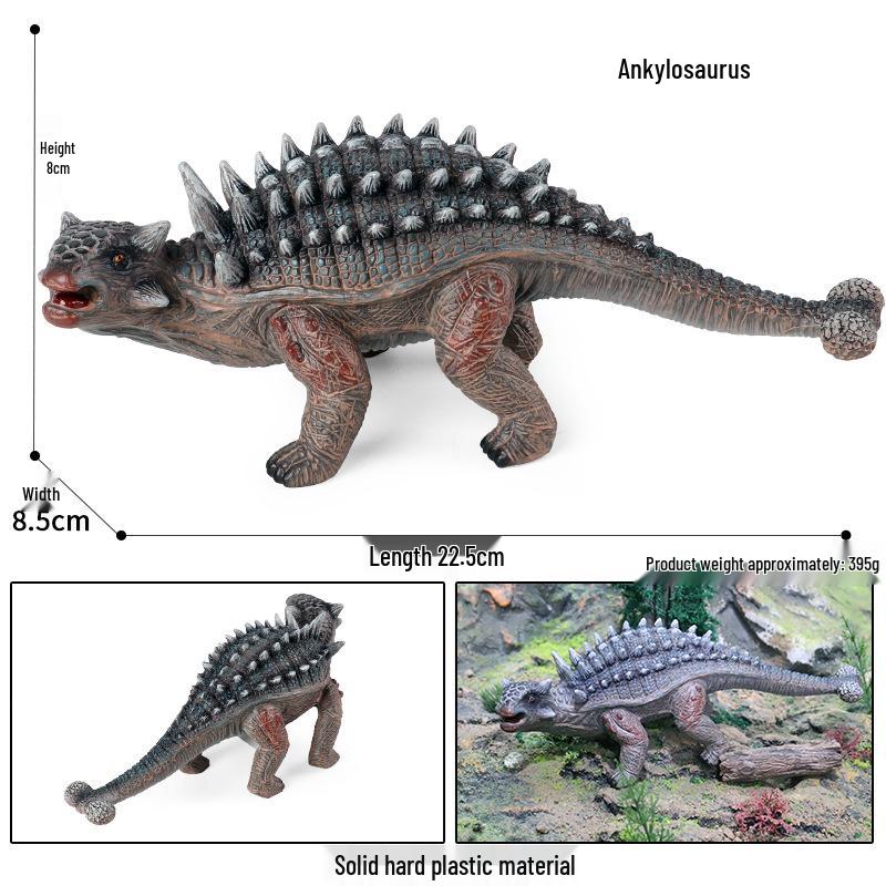 Jurassic Simulation Dinosaur Toys: Spinosaurus, Tyrannosaurus Rex, Mosasaurus