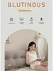 Chenille Headboard Cushion, Double Lumbar Support Pillow, Removable & Washable Backrest