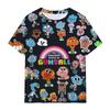 Estate Il Fantastico Mondo di Gumball Stampa T-shirt per Bambini Ragazzi Casual Manica Corta Abbigliamento per Neonate Magliette per Bambini Miglior Regalo