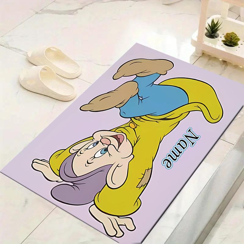 Custom 1Pc Snow White'S Magical Garden Rug Office Carpet Indoor Outdoor Entrance Doormat Nonslip Soft And Comfortable Living Room D916241