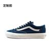 Vans Style 36 Fabric Abrasion Resistant Abrasion Resistant Low top Skateboard Shoes Unisex Blue White VN0A3DZ3RFL(Team613-)