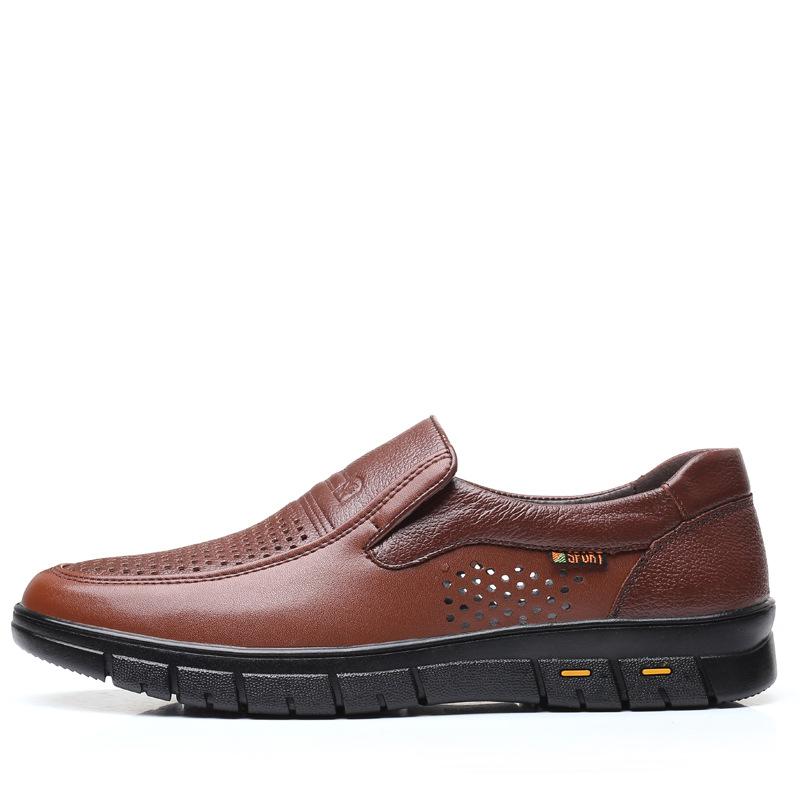 

Fashion Leather Men Shoes Luxury Trendy 2024 Casual Slip on Formal Loafers Men Moccasins Italian Black Male Driving Shoes Sneakers 38-45 45