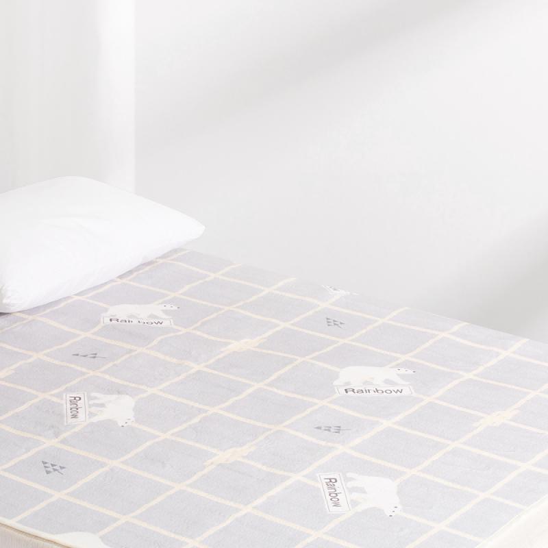 Rainbow Dual Control Printed Double Electric Blanket