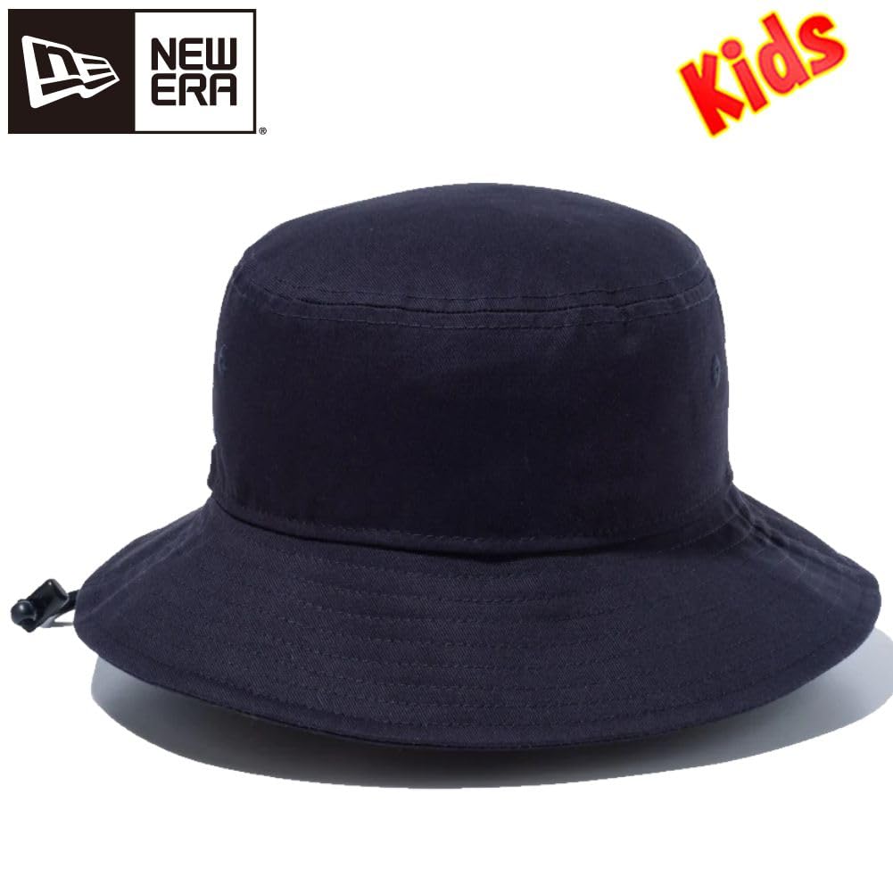 [New Era] Kids Adventure Hat, Plain Navy, SM, KIDS ADV LT NONWAS NVY WHI 24J