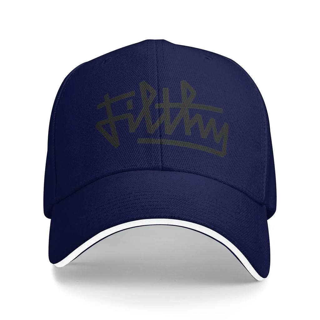 Summer Casual Baseball Cap Art Black Filthy Letter Outdoor Gym Trucker Hat For Female Male Dropshipping  DIY Print Baseball Caps
