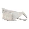 New LiNing Sports Life Collection Polyester Sling Bag, Fanny Pack Unisex Ecru ABDT329-3