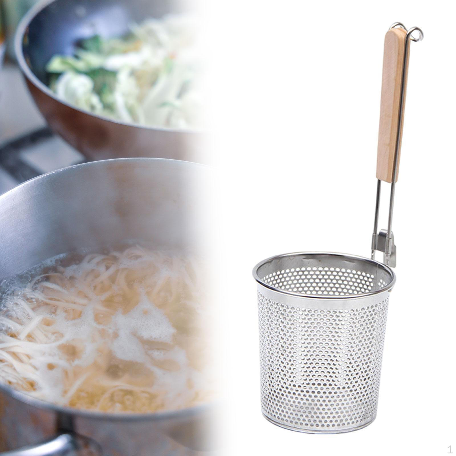 

Дуршлаг для пасты из нержавеющей стали с удобной ручкой 12cm
