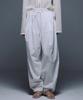 UMARMUNG Lightweight Cotton Oval Silhouette Pants_White