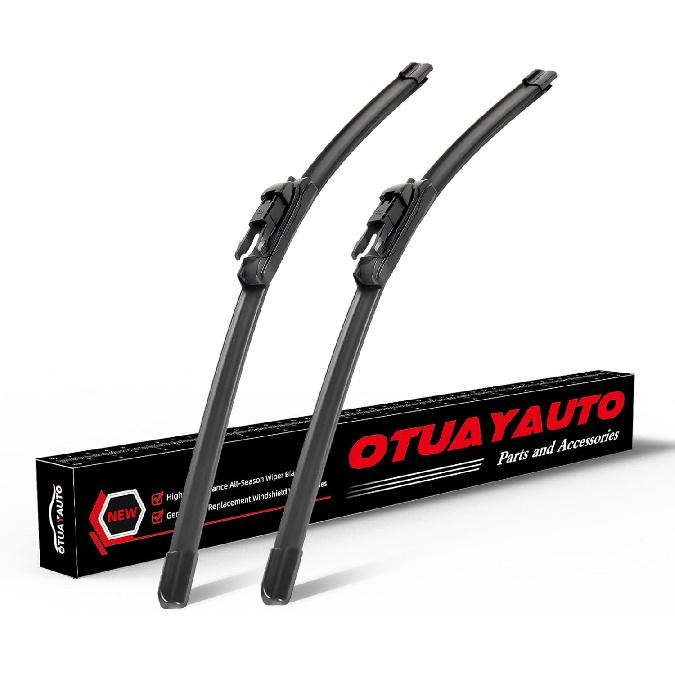OTUAYAUTO 22"+22" Windshield Wiper Blades Replacement for Chevrolet Silverado 1500 2500 3500 1999-2006 2019-2024 Front Window Wiper Fit Factory
