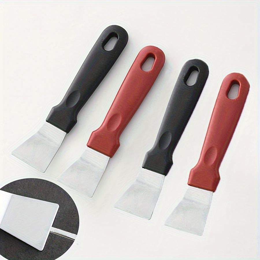 1PC Range Hood Scraper, Curved Spatula Cleaning Tool Kitchen Ice Cream Spoon Oil Spatula