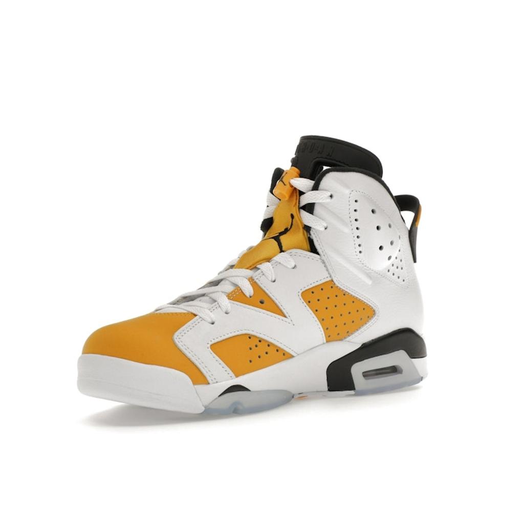 Air Jordan 6 Retro Yellow Ochre Men Sneakers White Black CT8529-170