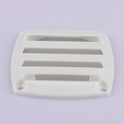 Aerisire cu lambriuri pentru barcă Înlocuiți aerisirea pătrată a grătarului de ventilație capac de evacuare a aerului pentru RV marină