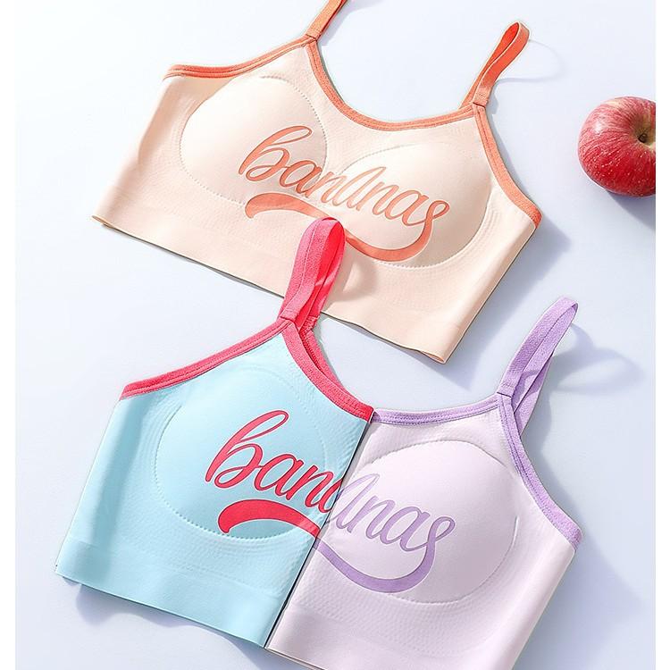 Development Period Older Children's Underwear Shock-proof Sports Vest Adolescence Seamless Comfortable Breathable Girl Bra