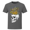Get Lost T Shirt Skull Fish Flower Death Grim Gothic Tee Unisex Unisex Kids Gift