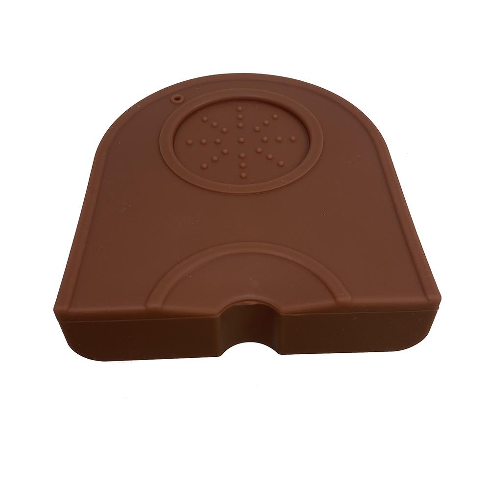 Coffee Tamping Corner Mat - Non-Slip Silicone Tamper Pad