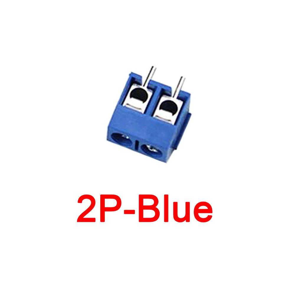 20KS KF301 KF301-2P KF301-3P KF301-4P KF301-5.0 Montáž na desku plošných spojů Modrá Zelená Rozteč přímých kolíků 5,0 mm Kombinovatelný konektor šroubové svorkovnice