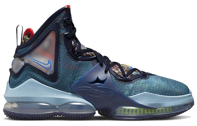 Nike LeBron 19 'Fast Food Dutch Blue' CZ0203-400