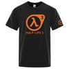 Half Life 3 I Want To Believe Short Sleeve Tshirt Unisexs Highquality Pure Cotton Comfortable Simple Loose Tops Solid Colors