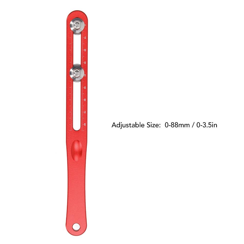 Round Head Back Cover Remover Tool Adjustable 0-88mm Watch Back Opener  For Battery Change