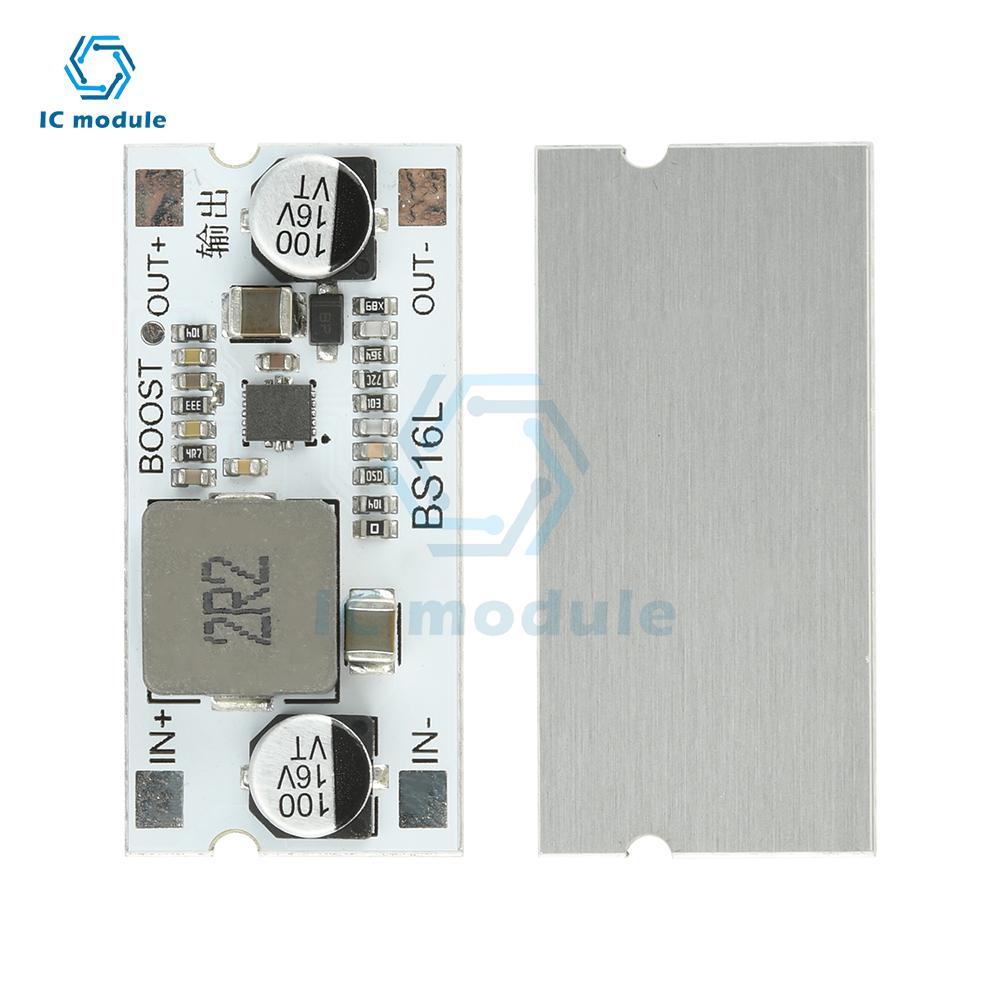 DC-DC High Power Boost Module 2.7-15V to 5V/9V/12V 12A Step up Module Aluminum Substrate with Short Circuit Protection