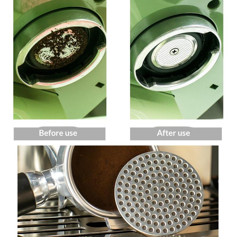 1Pcs Stainless Steel Espresso Filter 51/53.3/58.5Mm Reusable Coffee Puck Screen For Portafilter Barista Accessories
