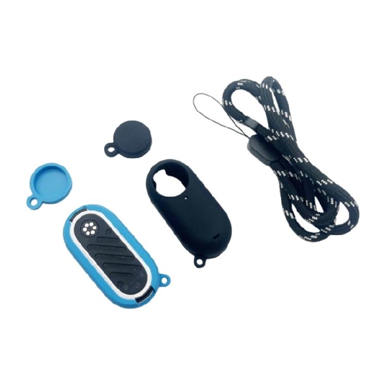 Comprehensive Silicone Guard Kit Including Case Cover And Straps Ensuring Total Safe for GO3/ 3S Action Camera