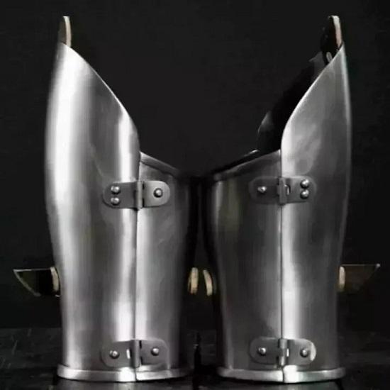 Mittelalterlicher Krieger Paar Armschienen Armschutz Larp Krieger LARP Kampf Stahl Armschienen Armschutz Rüstung Für Cosplay