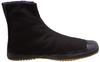 Moonstar Men's/Women's Lightweight Round Toe Tabi Socks (5-Ply Seam), Durable, Black, Size 26.5 cm, 2E