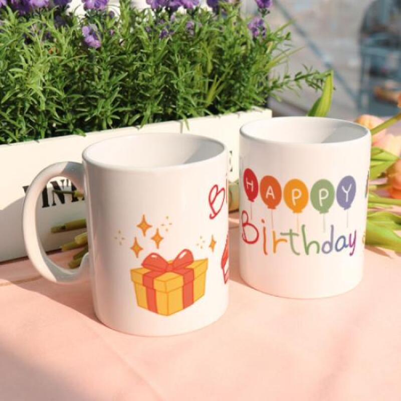 Pr978-Design Tasse 2er-Set-Happy Birthday