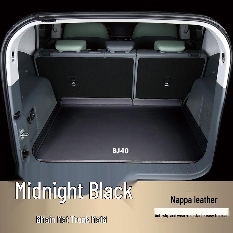 Beijing BJ40 Trunk Mat Package: Tail Box Mat & Interior Accessories BJ40 ( 24) [Four Door/No Mechanism Hole]