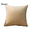 High-density Velvet Pillow Cover Solid Color Cover, Soft Plush Throw Case, 17.7x17.7 Inch Pillowcase Smooth Cushion for Sofa, Bed, Office, Cozy