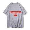 Soupreme Eat Ramen Women Men Figure Silhouette Unisex Cartoon T-shirts 100% Cotton T Shirts Manga/Comic Appliques Anime Clothes