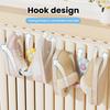 Radiator Shoe Hook Cute Flower Shoe Holder Multifunctional Radiator Hook Hanger for Drying Shoes Socks Towels Clothes
