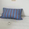 Pure Cotton Pillow Set: Includes Single 48x74cm Pillowcase, Pair of Pillow Inserts, Liner, and Cover.