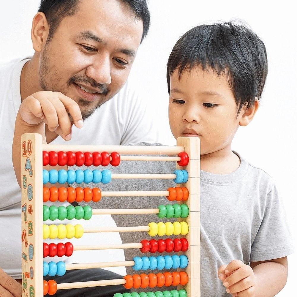 Montessori Toy Learning Mathematics Tool Wooden Children's Educational Toys  3-6 Year Olds
