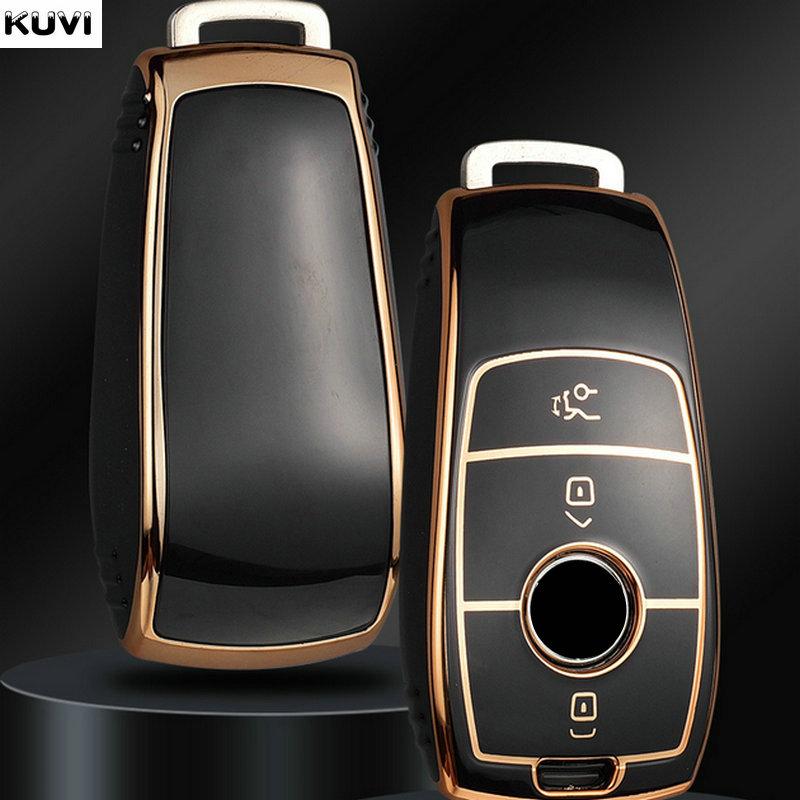 TPU Auto Fernbedienung Schlüsselhülle Abdeckung Schale Fob Für Mercedes Benz A B C E S Klasse W204 W205 W212 W213 W176 GLC CLA AMG W177 X167