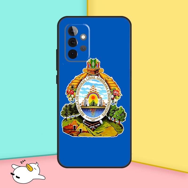 Honduras Flag Case For Samsung Galaxy A34 A54 A14 A36 A56 A06 A13 A53 A32 A12 A22 A52 A35 A17 A16 A55 A15