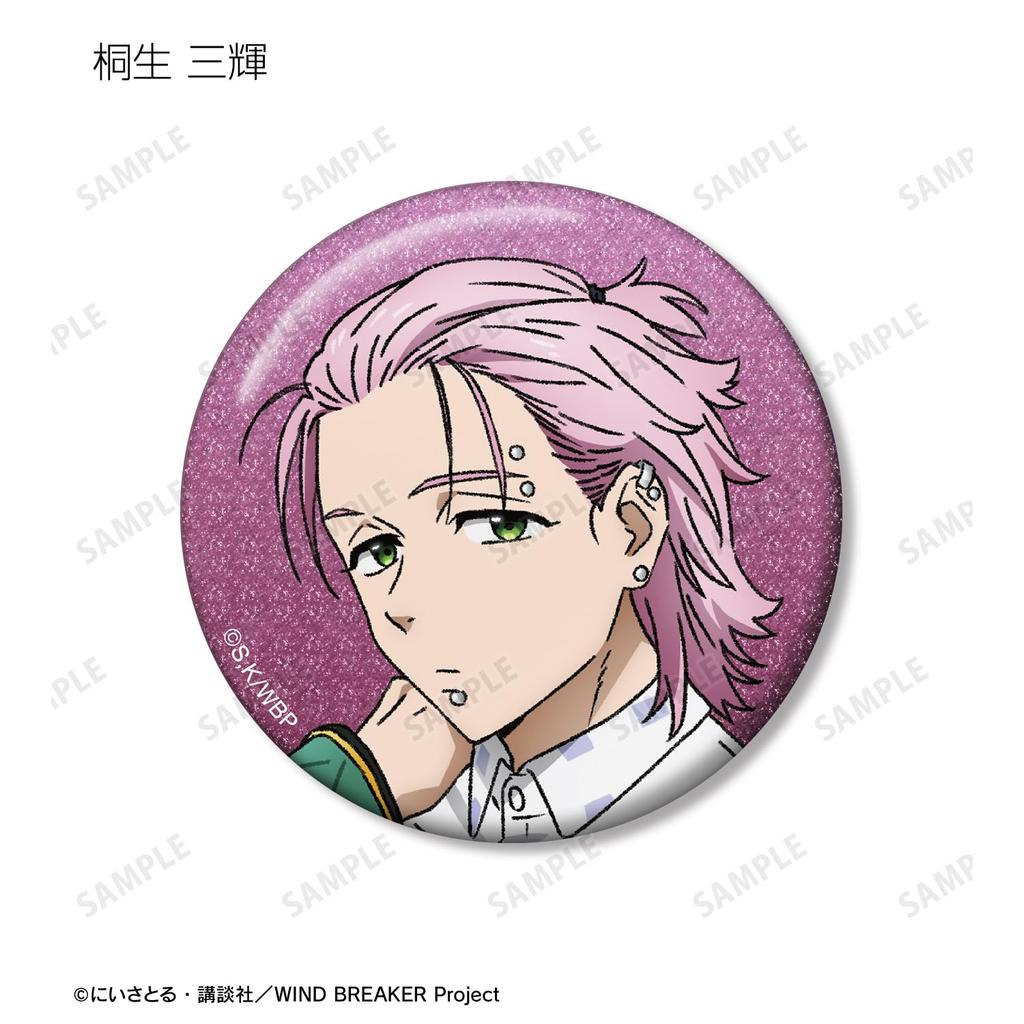 TV Anime "WIND BREAKER" Trading Glitter Can Badges 7-Piece Box