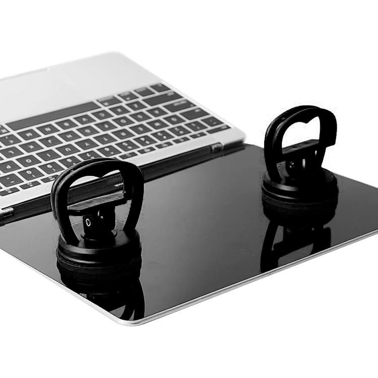 2 Pcs Disassembly Heavy Duty Suction Cup Opening Removal Tool,Suction Dent Puller for LCD Screen Repair of Laptops Tablets Phones(Black)