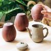 Pottery Pot-making Tools Mahogany Eggs Smooth Hard To Leave Marks Easy To Operate for Adjust Spout and Lid Polish Clay Embryo