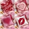 ART Hheart Sshape Cushion Cover Antidustmite Pillowcase Invisible Zipper Silky Short Plush Sofa Cushion Cover