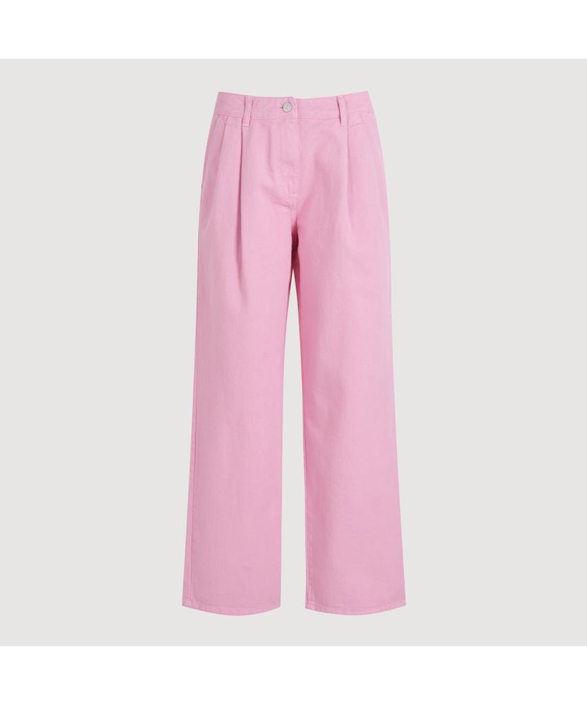 LUCKY CHOUETTE Two-Tuck Dying Denim Pants (Pink) Lfpds25155Pix