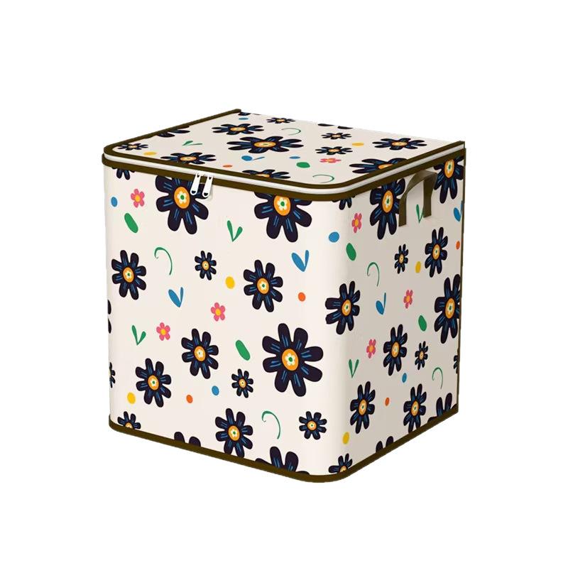 

1Pcs Clothes Storage Bags Closet Organizers Storage Bins Foldable Toy Containers Box Wardrobe Dust-Proof Moving Bag onesize