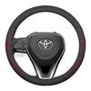 כיסוי הגה מעור לרכב עבור טויוטה CHR Yaris cross Corolla Camry Rav4 Highlander Sienna Aygo X 2025 2026 אביזרים