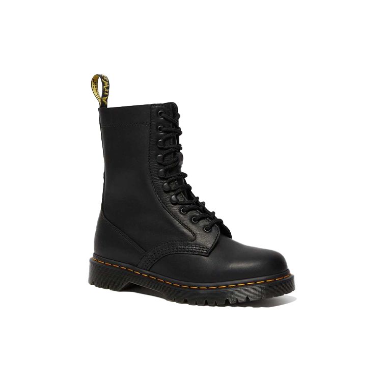Dr. Martens Šněrovací boty ke kotníku s kulatou špičkou Unisex boty Černá 26361001