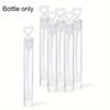 5/20/50pcs Heart-Shaped Bubble Wand Tubes Plastic Soap Dispenser for Wedding Bridal Shower Anniversary Party Favors(Only Bottle)