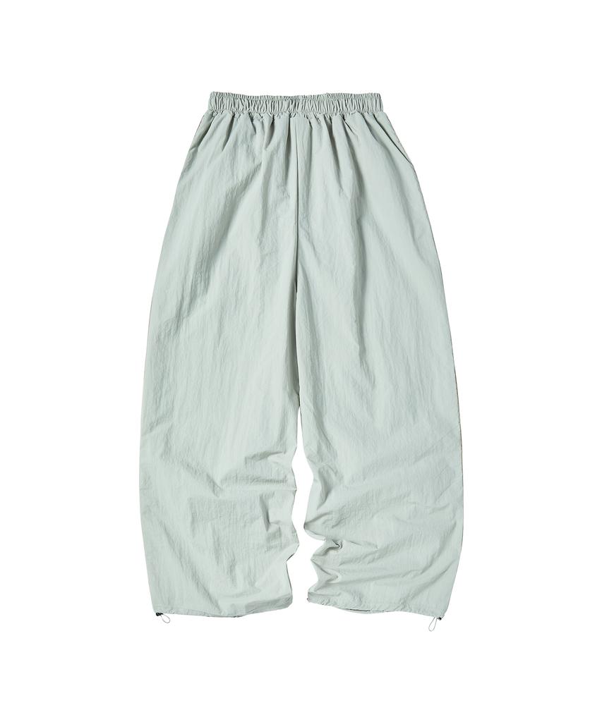 COMONINOZ W Tape Nylon Pants [Light Gray]
