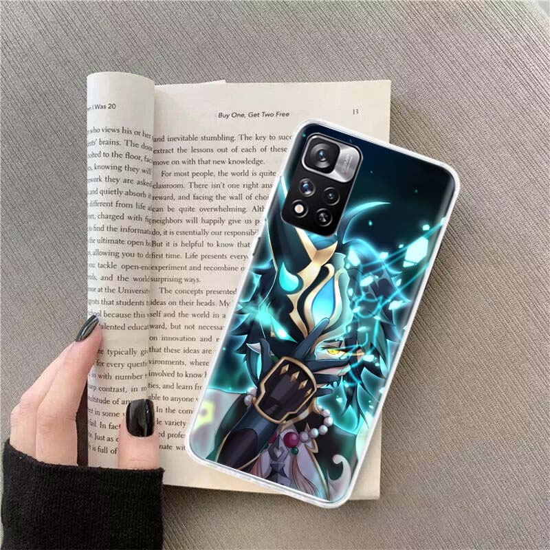 Xiao Genshin Impact Phone Case For Xiaomi Poco X4 F4 GT X3 NFC X5 X6 X7 Pro 5G M5 M5S M3 F5 Mi F6 F3 F2 F1 Cover Coque Fundas TP