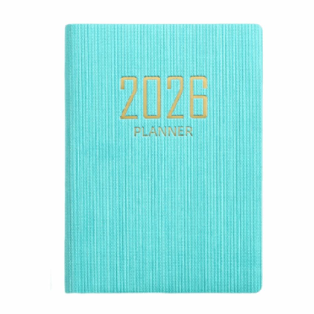 2Pcs Mini Portable A7 Planner Book 2026 Pocket Diary Journal Agenda Book  Weekly Calendar